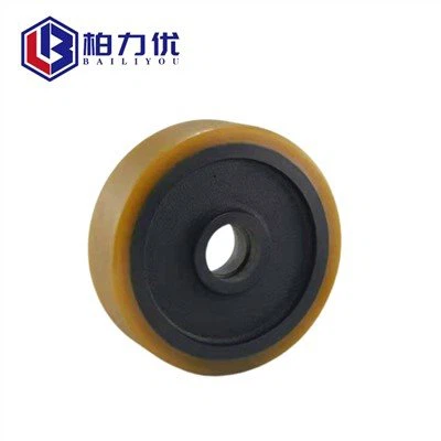 גלגל מנשא למלגזות PU